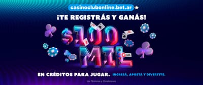 Banner de bienvenida de Betsson Argentina